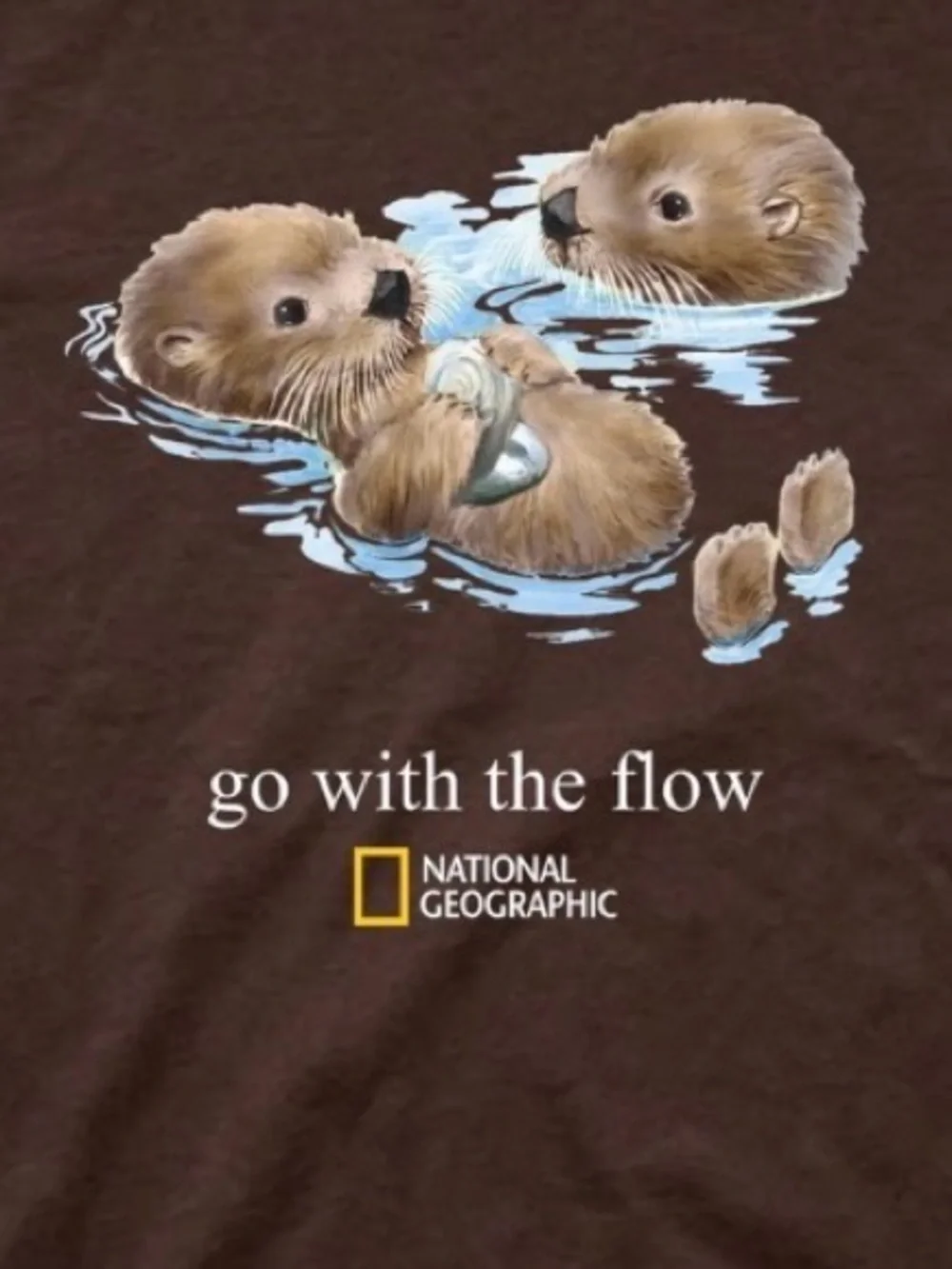National Geographic Brown Otter Tee